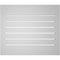Ekena Millwork Vertical Surface Mount PVC Gable Vent: Functional, w/ 2"W x 2"P Brickmould Sill Frame, 26"W x 22"H GVPVE26X2203SF - alternate 4